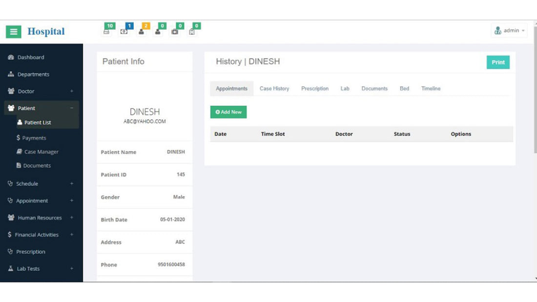 Hospital Management System
